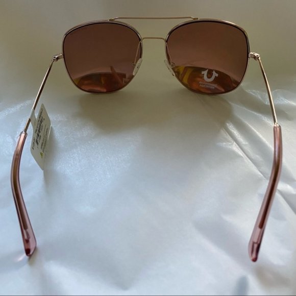 Aviator Sunglasses Gold And Yellow
